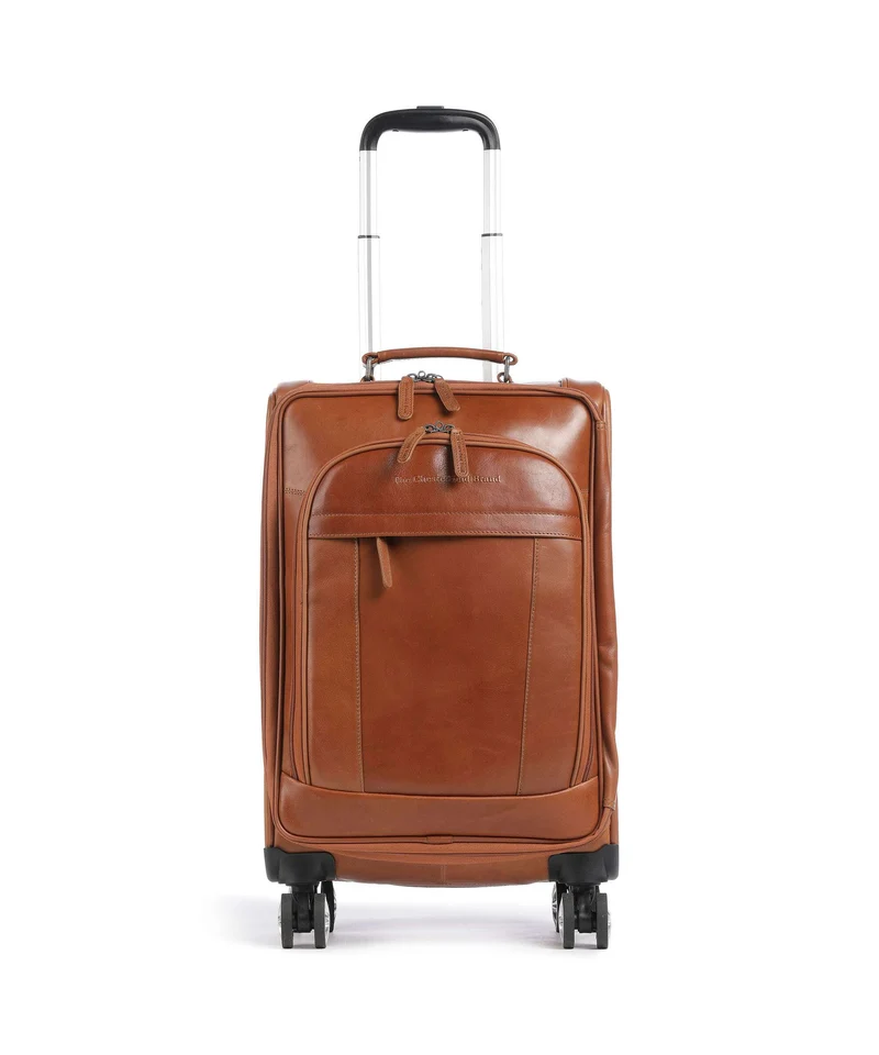 The Chesterfield Brand Keylago 4-Rollen Trolley cognac