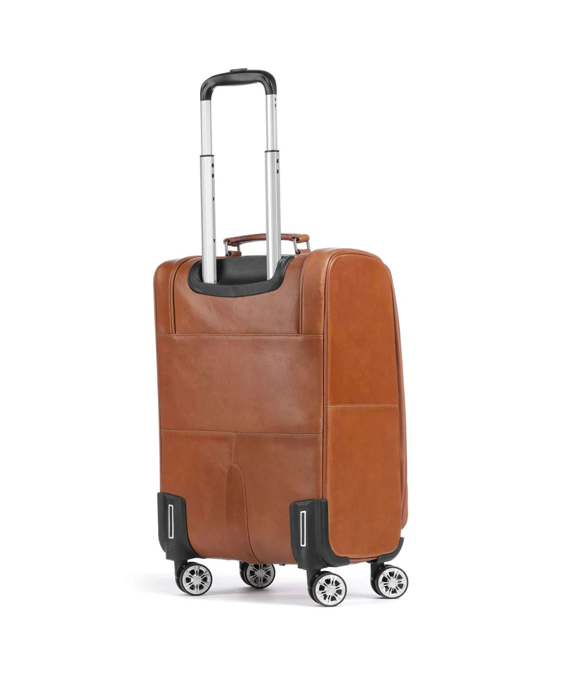 The Chesterfield Brand Keylago 4-Rollen Trolley cognac