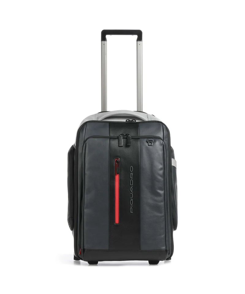 Piquadro Urban Rucksack-Trolley graphite/black