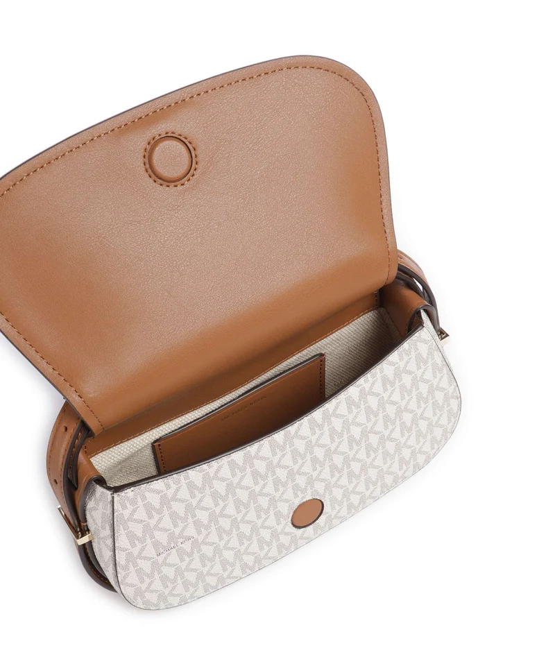 Michael Kors Lydia Small Umhängetasche vanilla/acrn