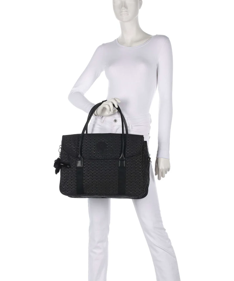 Kipling Basic Superworker Handtasche signature embossed