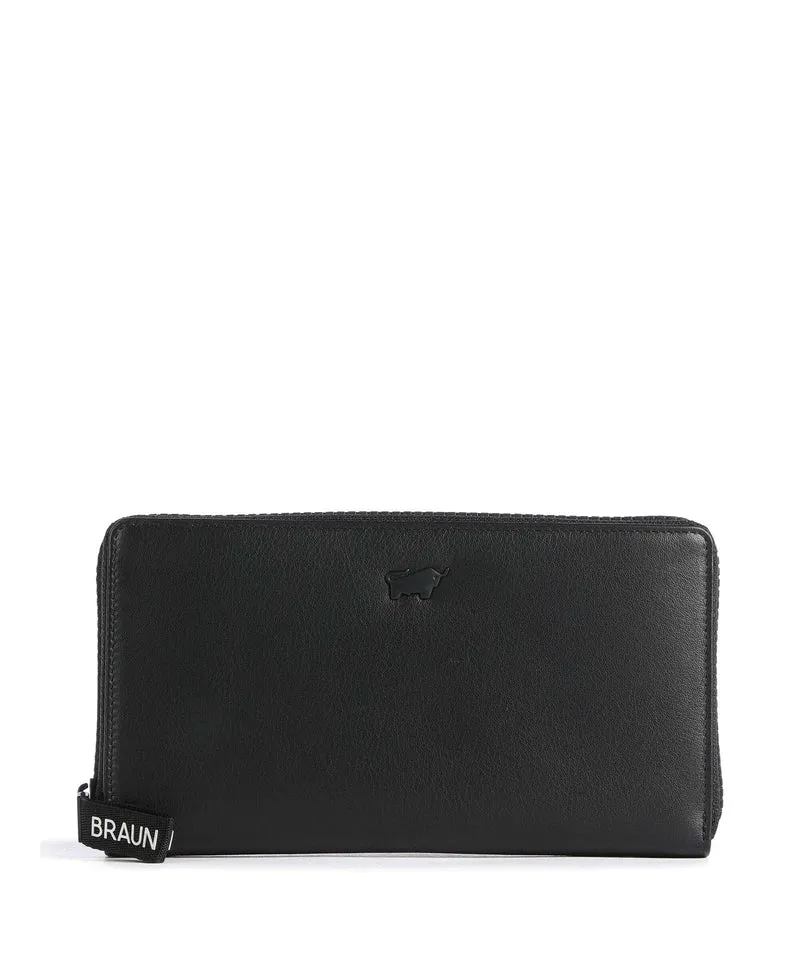 Braun Büffel Capri Geldbörse schwarz