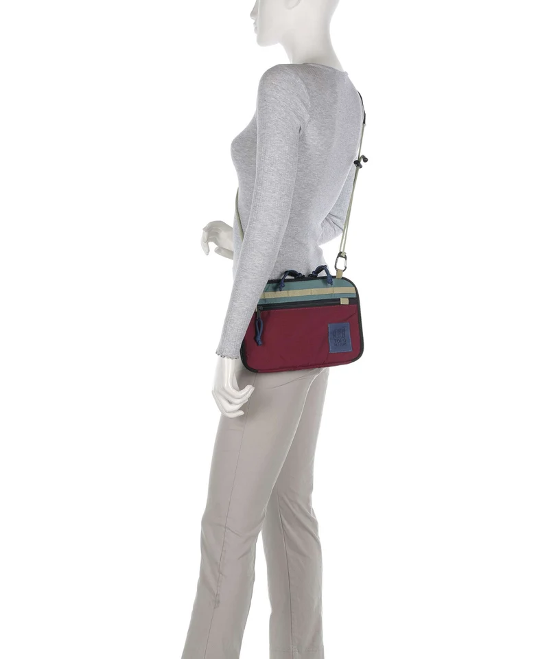 Topo Designs All Adventure Umhängetasche burgundy