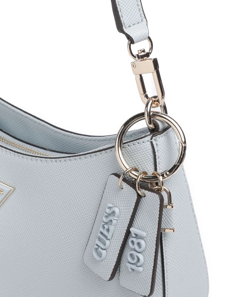 Guess Noelle II Schultertasche misty blue