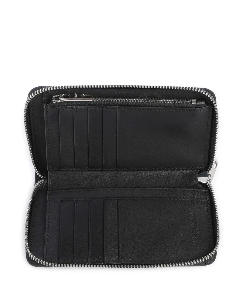 Liebeskind Lila Frieda Sheep Natural Geldbörse black