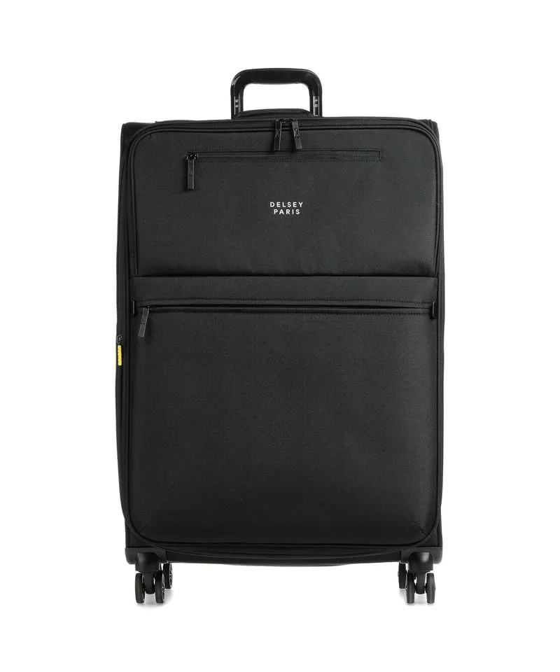 Delsey Paris Maubert 2.0 4-Rollen Trolley schwarz