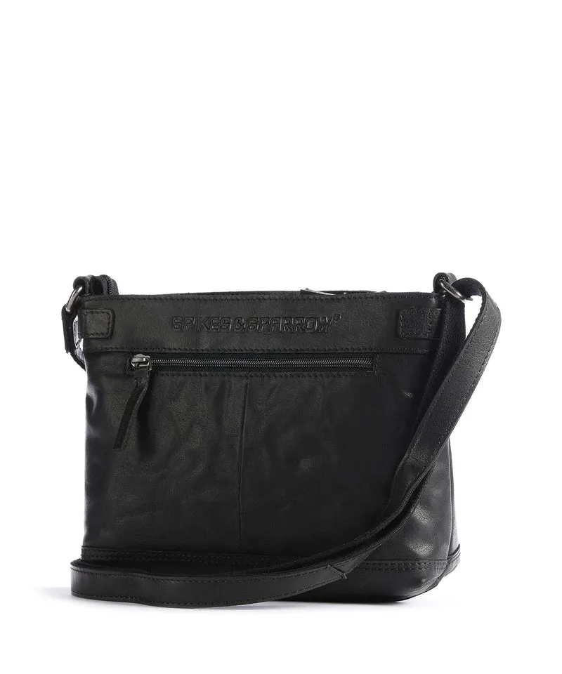 Spikes & Sparrow Bronco Umhängetasche black