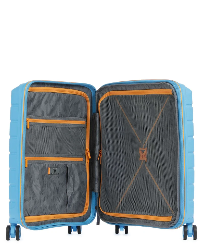 Roncato B-Flying Spot 4-Rollen Trolley sky blue