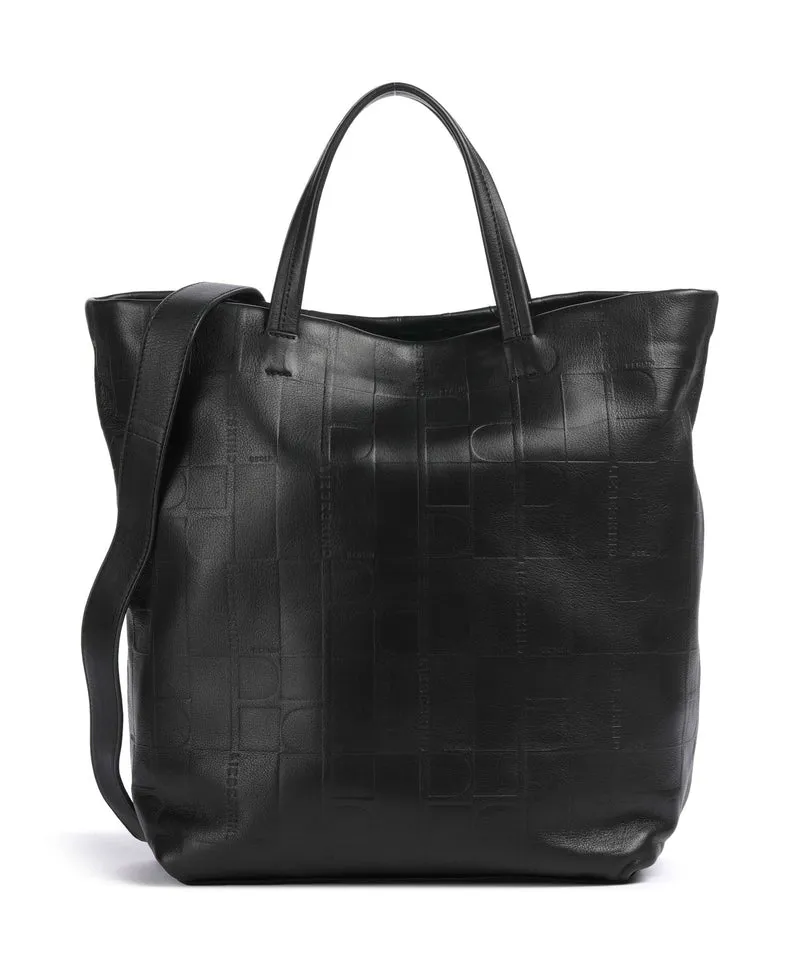Liebeskind Hera Monogram Sheep Natural L Handtasche black