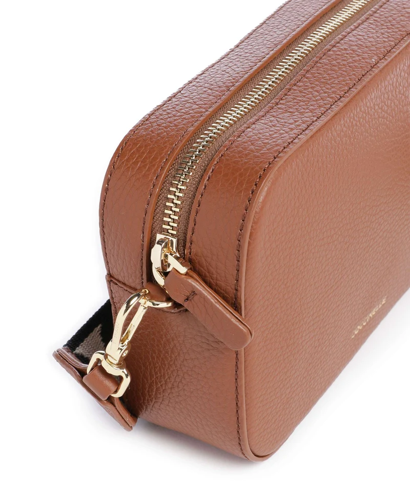 Coccinelle Tebe Umhängetasche cognac