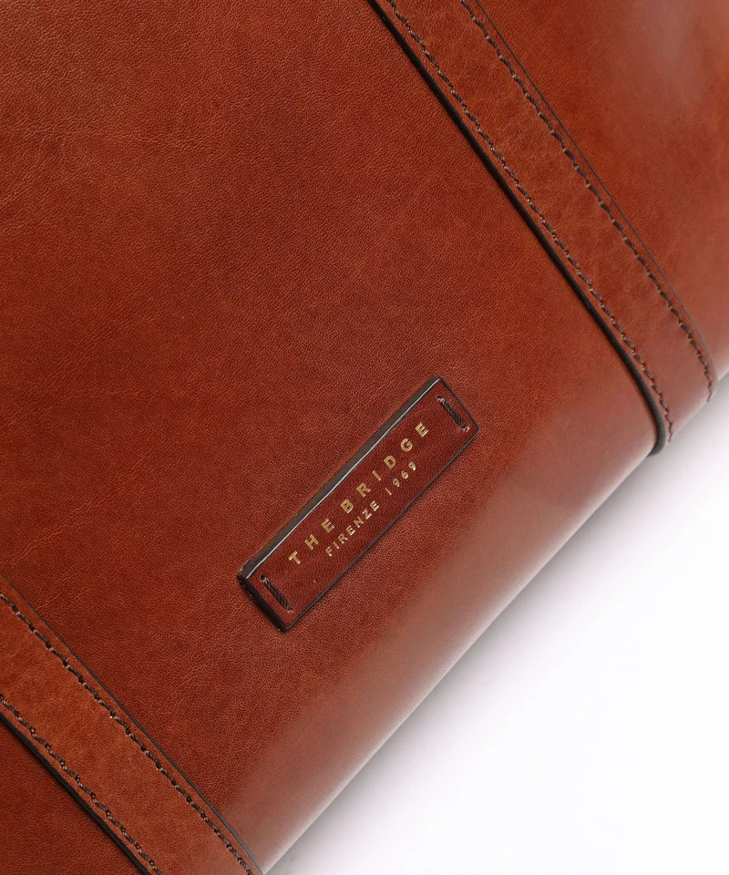 The Bridge Vittoria Shopper marrone