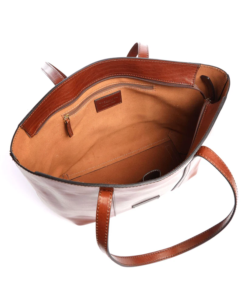 The Bridge Vittoria Shopper marrone