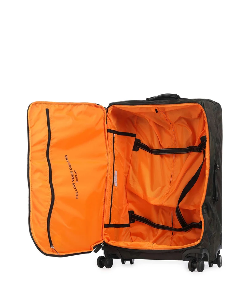 Brics X-Collection 4-Rollen Trolley green camou