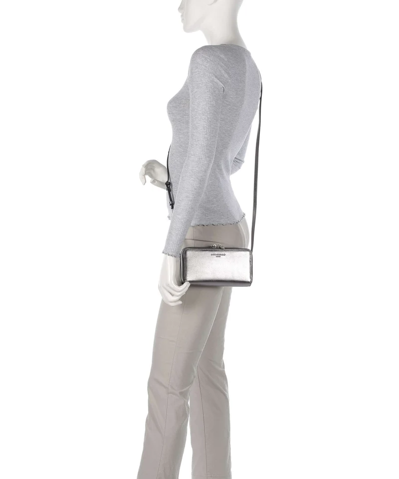 Liebeskind Lou Silverstone XS Umhängetasche silver stone