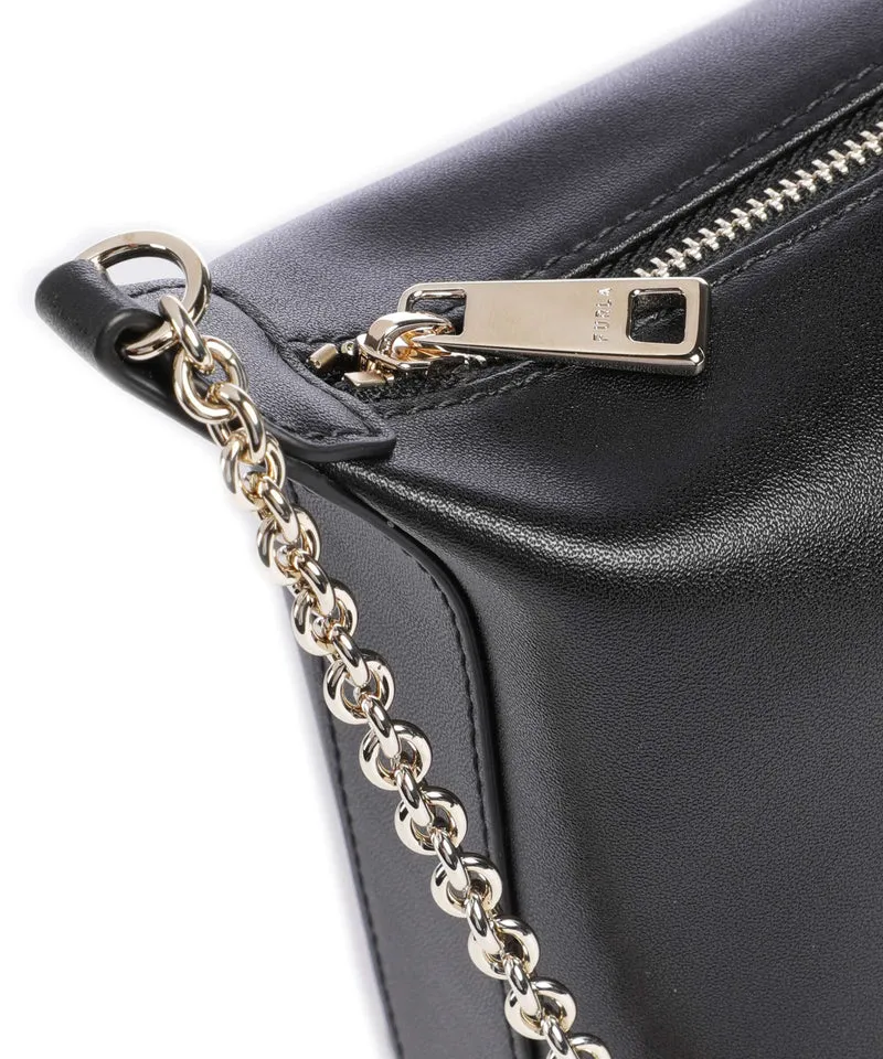 Furla Nuvola Mini Umhängetasche nero