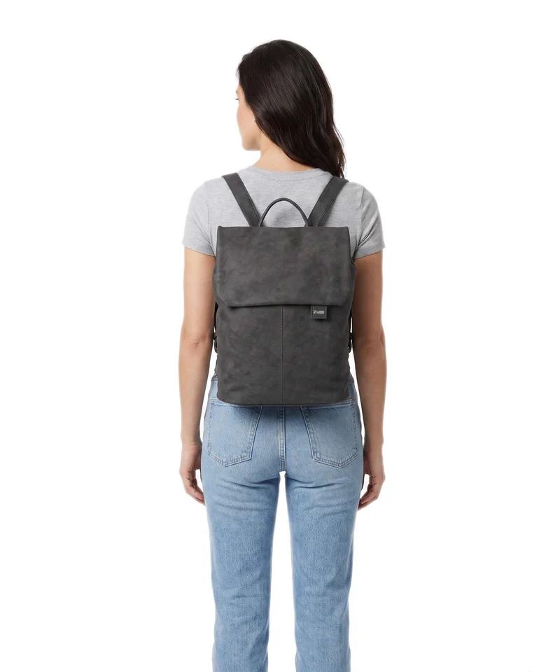 Zwei Mademoiselle.M MR13 Rucksack nubuk stone