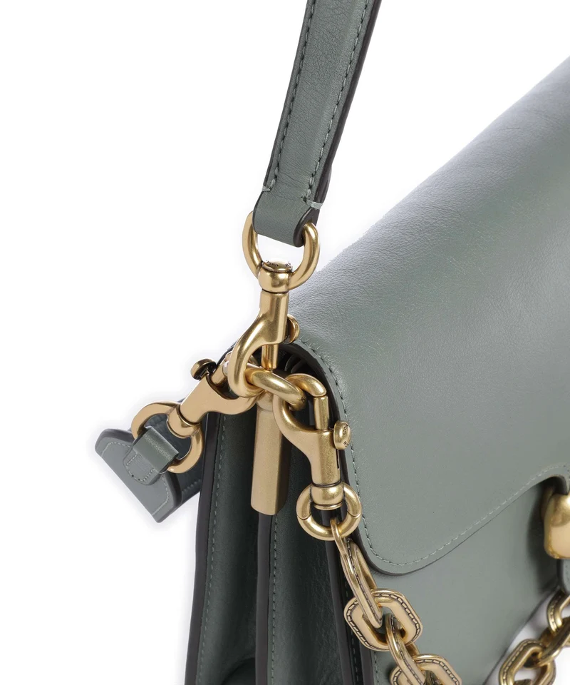 Coach Tabby Soft Chain Schultertasche sage