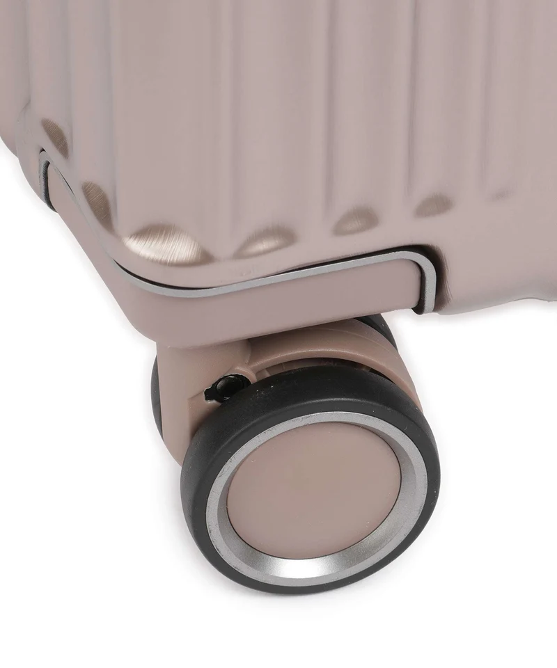 Travelite Paros 4-Rollen Trolley cappuccino
