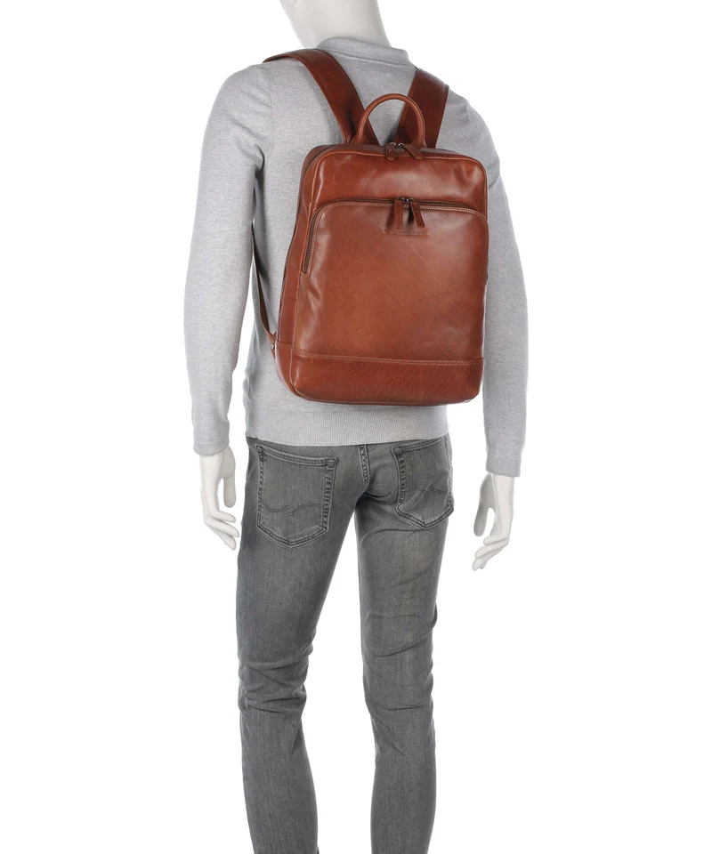 The Chesterfield Brand Novum Nicola Rucksack cognac
