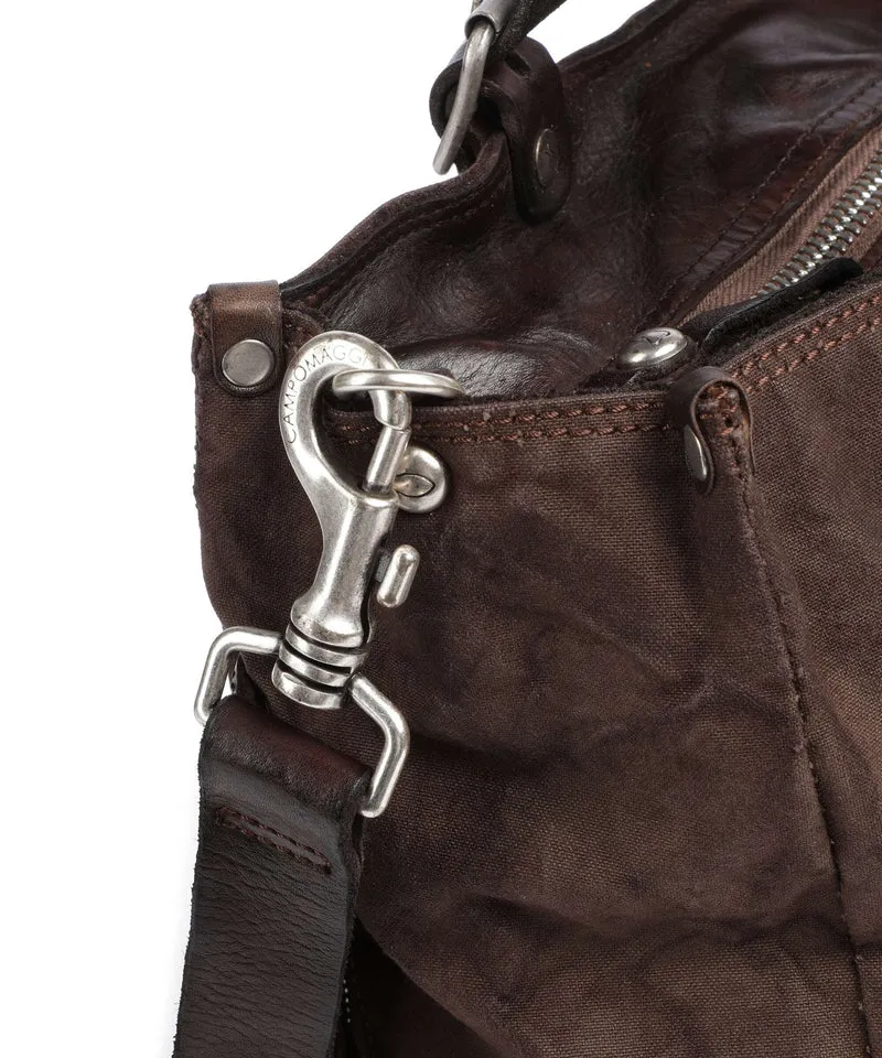 Campomaggi Shopper verde militare/moro