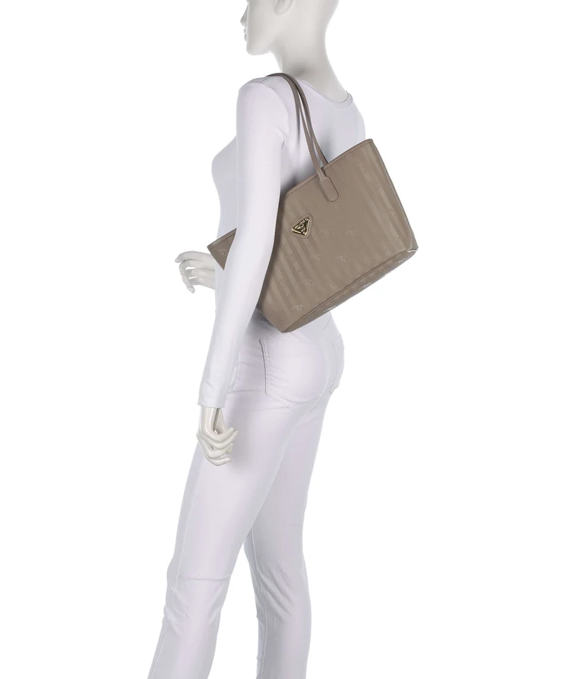 Maison Mollerus Vinerus Genf Shopper taupe