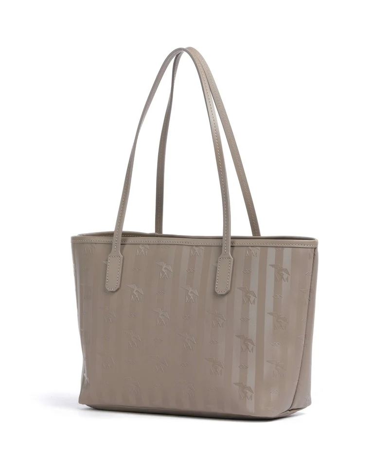 Maison Mollerus Vinerus Genf Shopper taupe