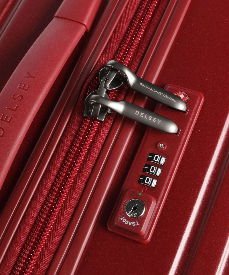 Delsey Paris Caumartin Plus 4-Rollen Trolley rote