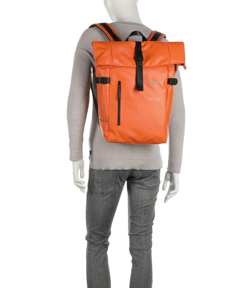 Strellson Stockwell 2.0 eddie Rucksack orange