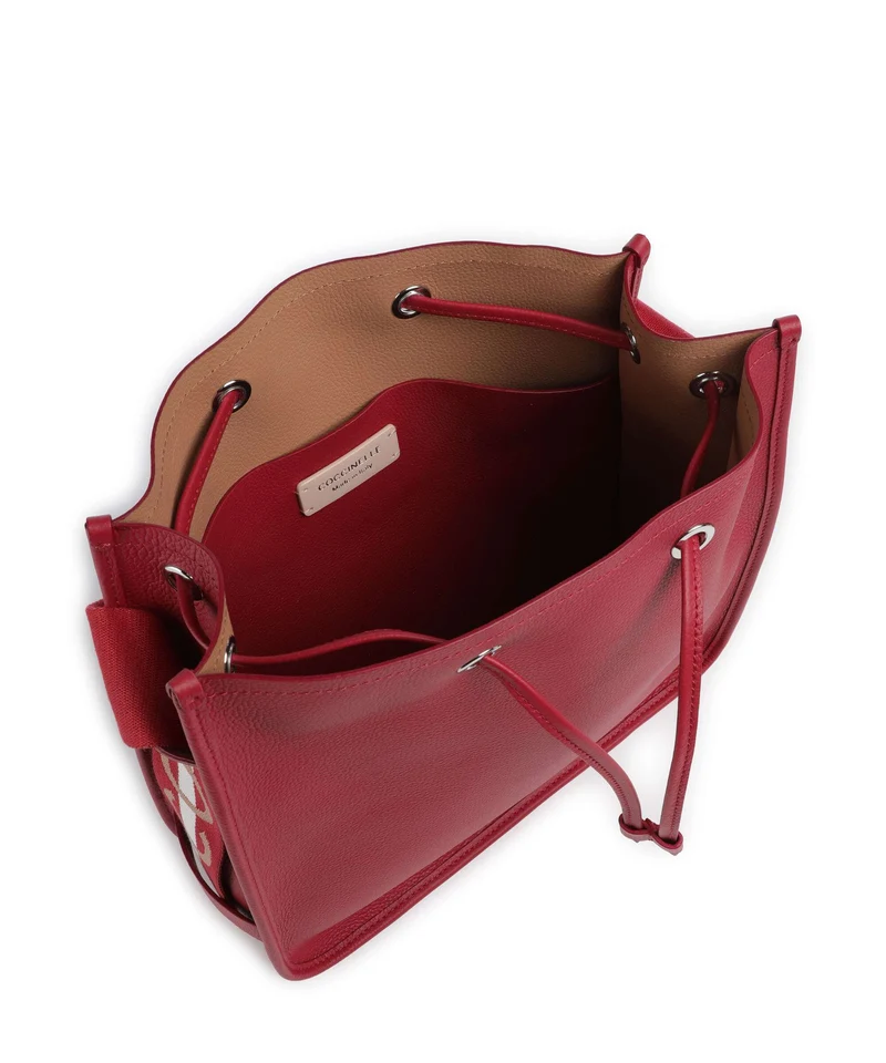 Coccinelle Raquel Bucket Handtasche sangria/skin