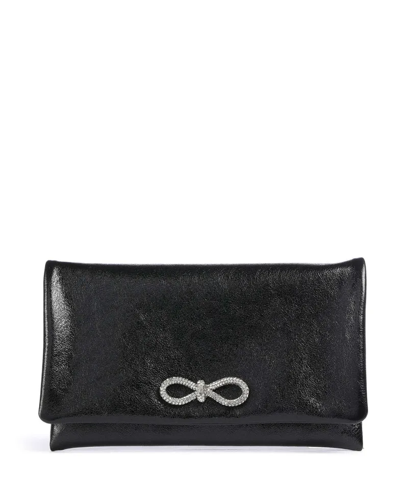 Abro Mimosa Strass Clutch black/nickel