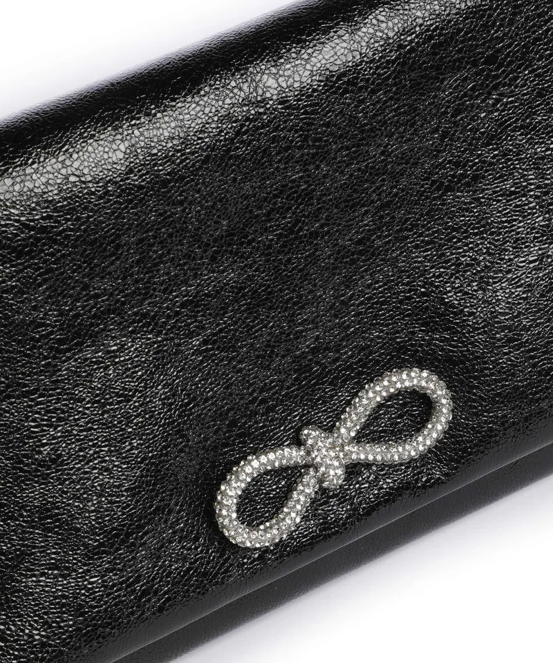 Abro Mimosa Strass Clutch black/nickel