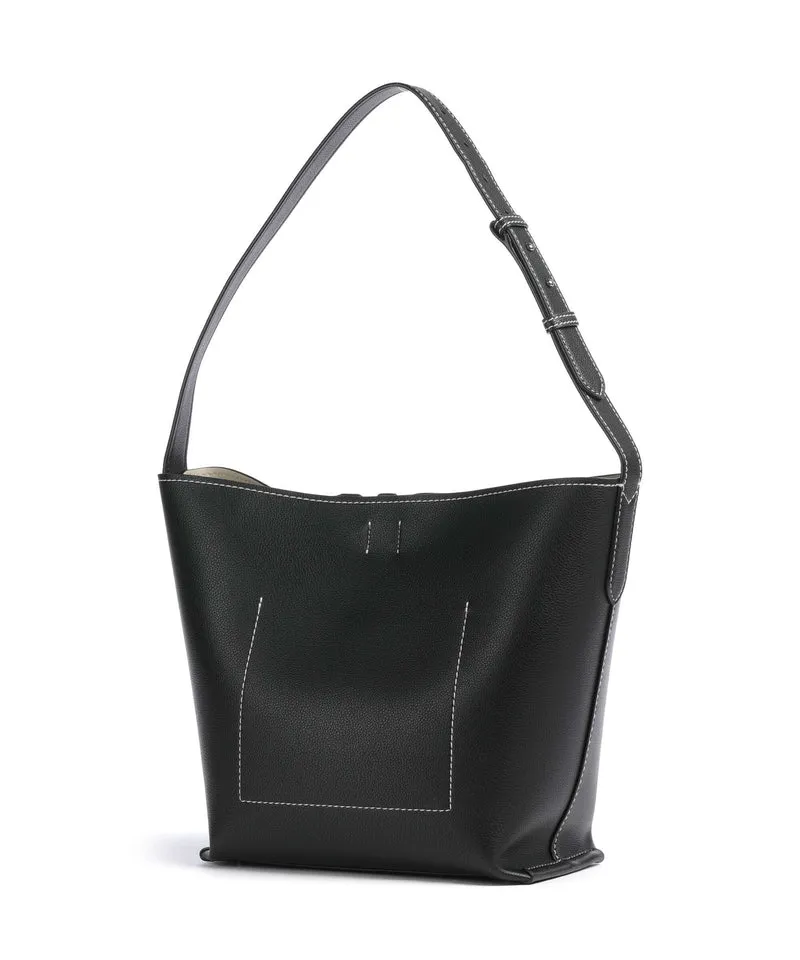 DKNY Nicole Beuteltasche black/light taupe