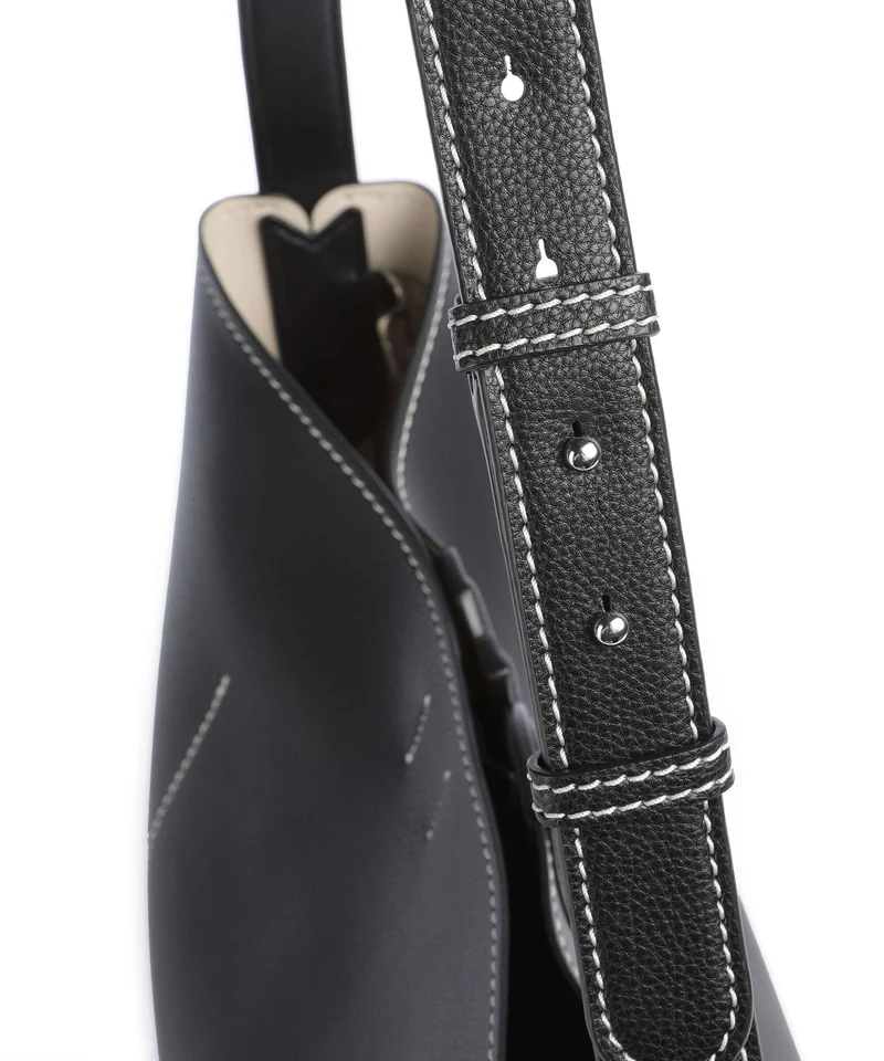 DKNY Nicole Beuteltasche black/light taupe
