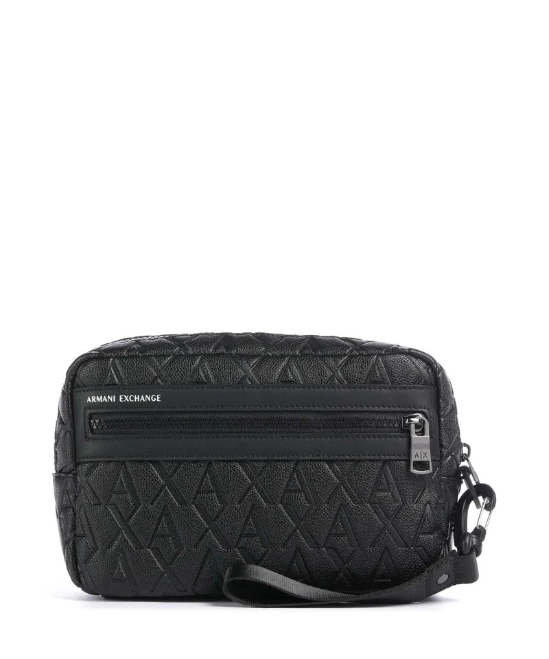 Armani Exchange Liam Kulturbeutel black