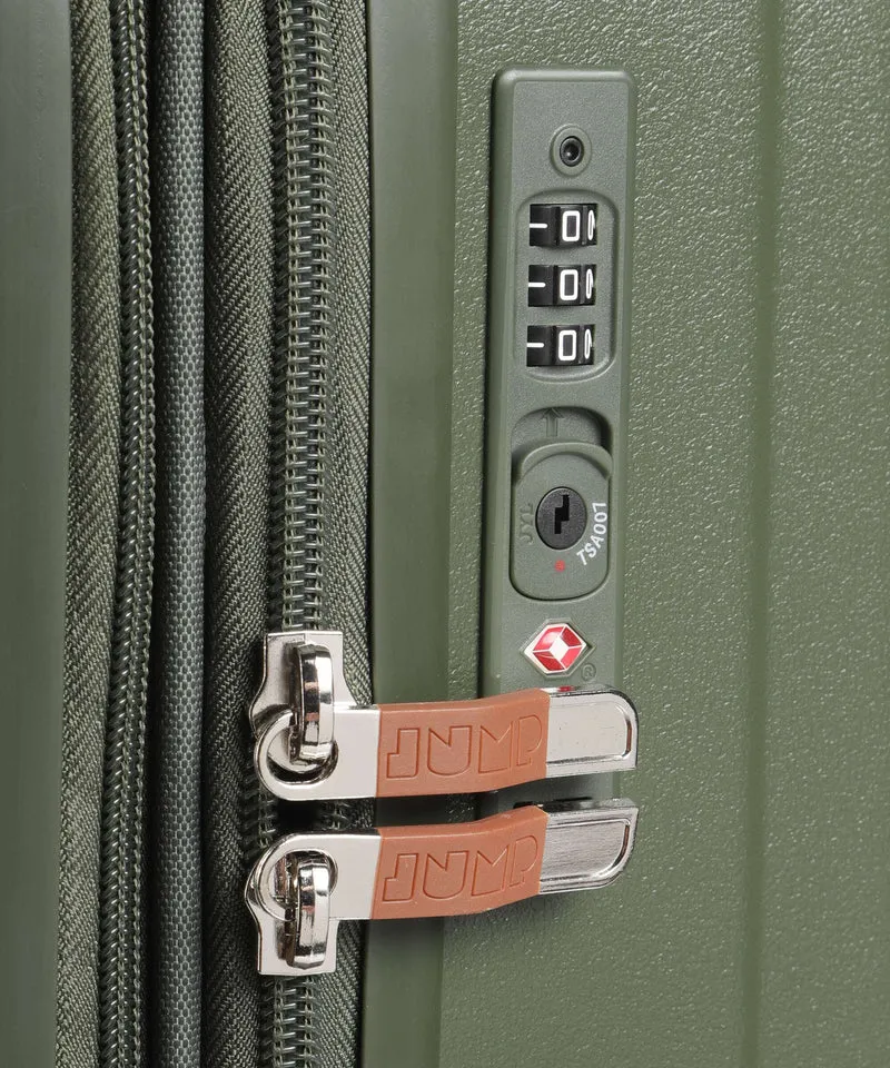 Jump Uppsala Rigide 4-Rollen Trolley moss green