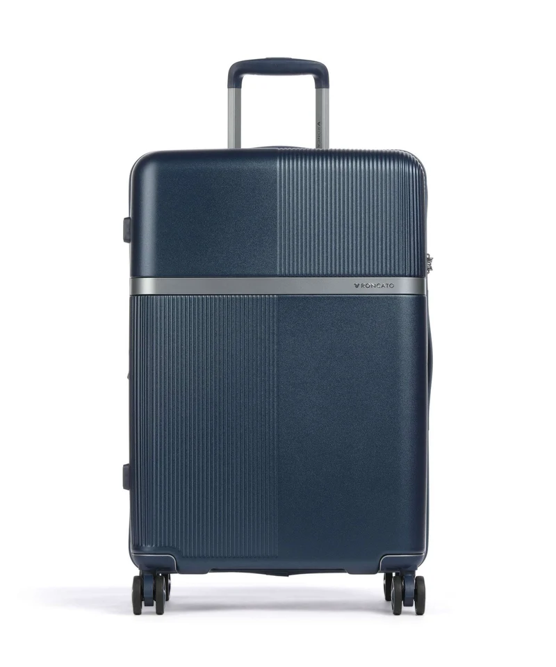 Roncato Airglam 4-Rollen Trolley blu notte