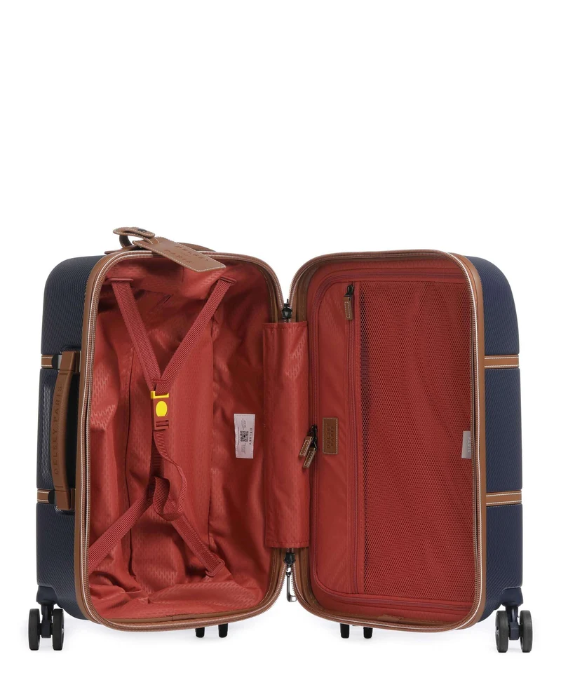 Delsey Paris Chatelet Air 2.0 4-Rollen Trolley marineblau