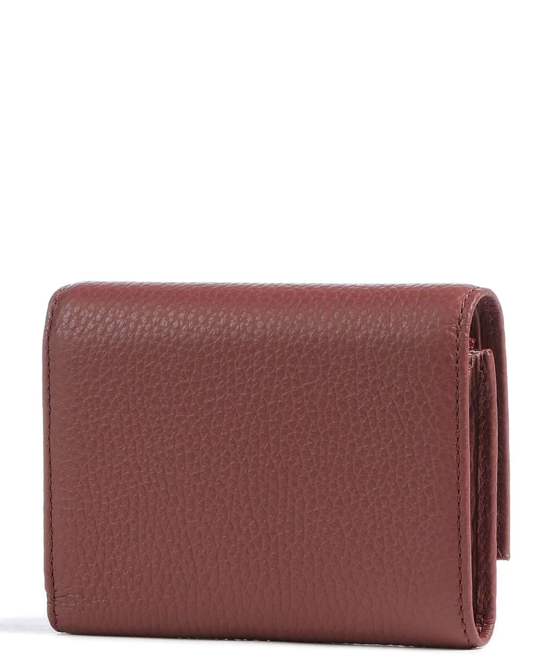 Coccinelle Metallic Soft Geldbörse brandy