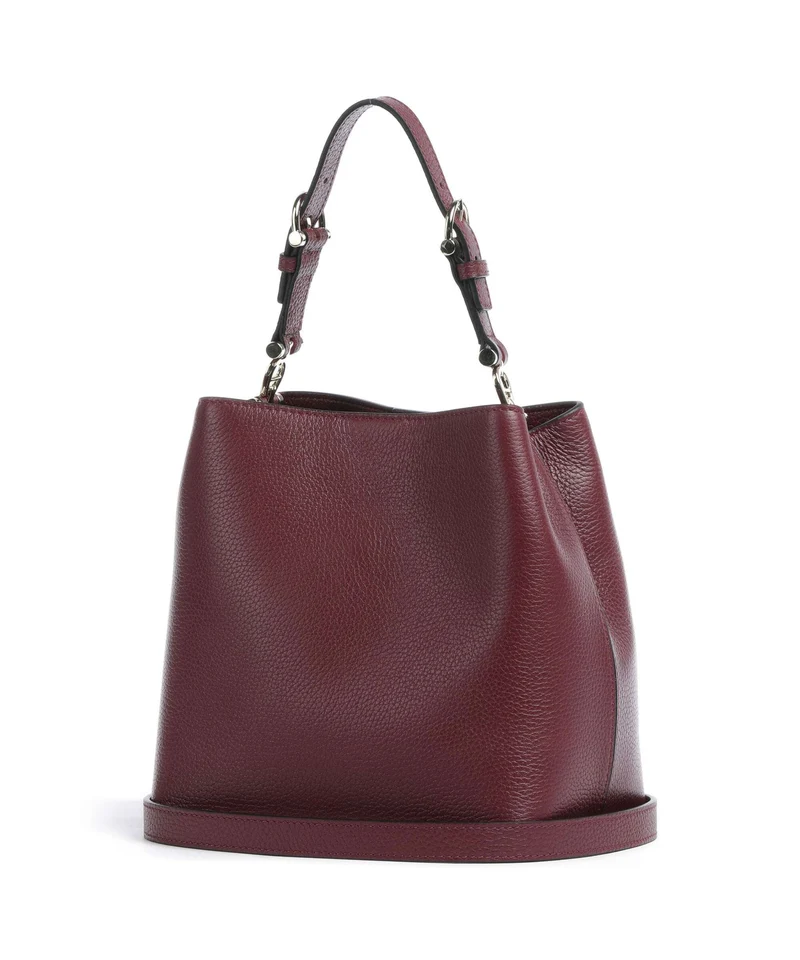 Aigner Delia S Bucket Handtasche burgundy