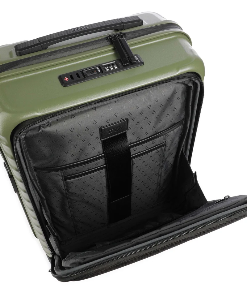 Titan Upgrade 4-Rollen Trolley forest green