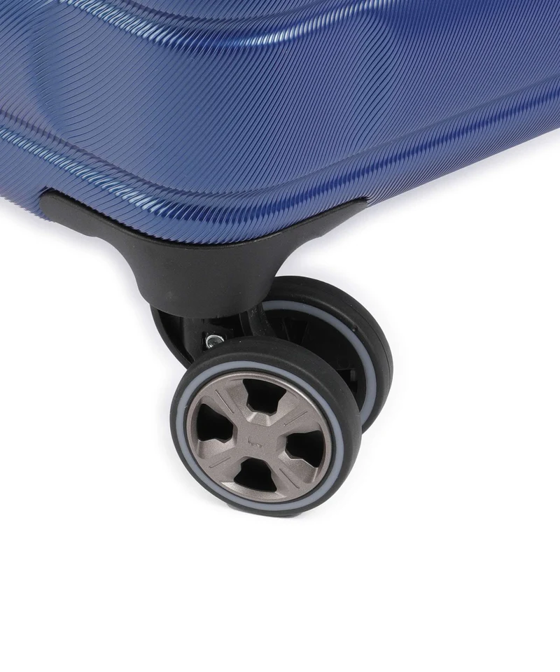Delsey Paris Shadow 5.0 4-Rollen Trolley blau