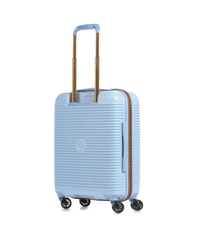 Delsey Paris Freestyle 4-Rollen Trolley himmelblau