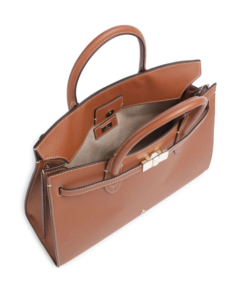 Aigner Farah L Handtasche cognac brown