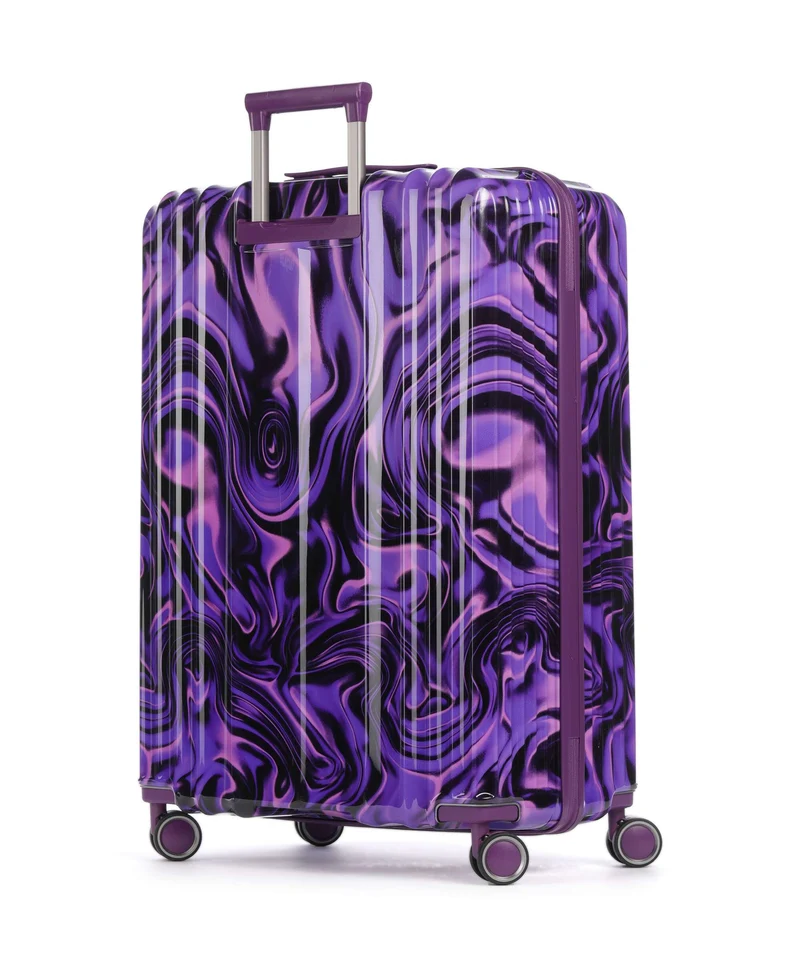 Travelite Lascana Edition 4-Rollen Trolley purple swirl