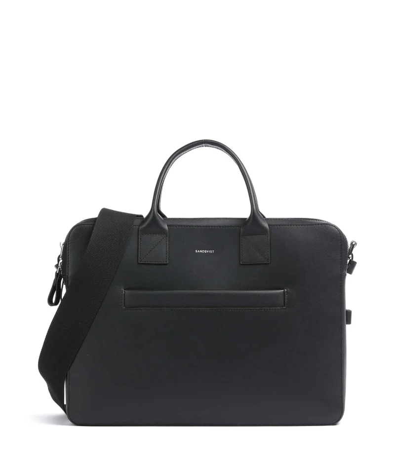 Sandqvist Leather Classics Seth Aktentasche black