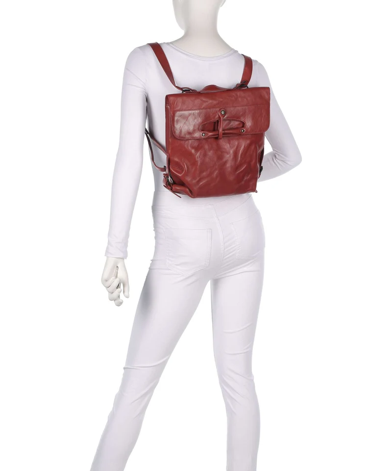 Aunts & Uncles Grandma's Luxury Club Mrs. Mince Pie Rucksack-Tasche intense rust