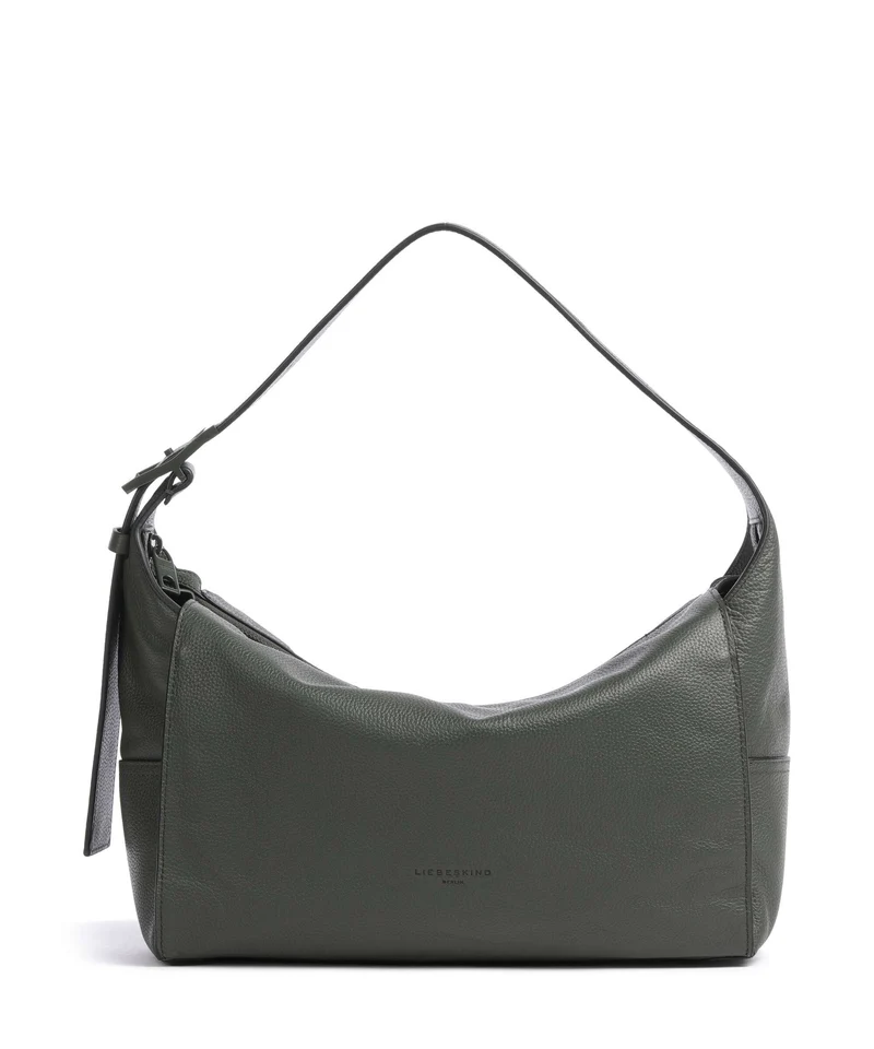 Liebeskind Lou Small Pebble M Beuteltasche cypress green