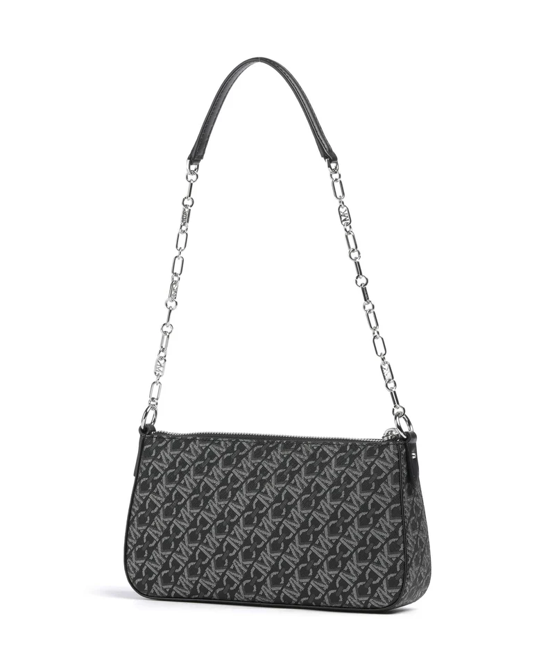 Michael Kors Empire Schultertasche black/silver