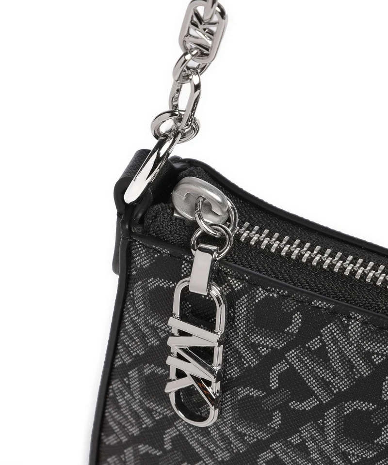Michael Kors Empire Schultertasche black/silver