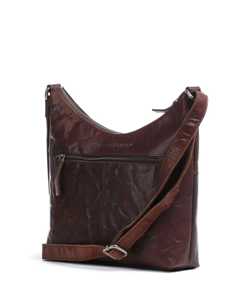 Spikes & Sparrow Bronco Beuteltasche dark brown